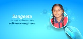 Sangeeta aspires to become a software engineer