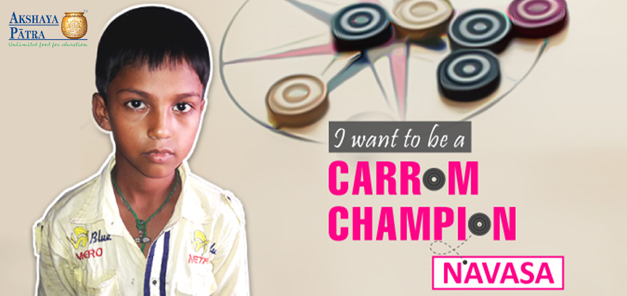 Navasa Wants to Make His Fortune In Carrom