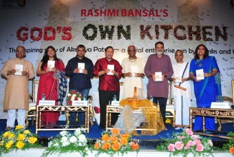 God’s Own Kitchen – Book on Akshaya Patra’s journey launched in Bengaluru