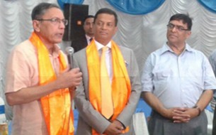 Indian Ambassador to Nepal visits kitchen 