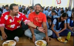 Rocky and Mayur’s Food Xpress features Akshaya Patra