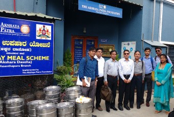  Bangladeshi delegates visit Akshaya Patra’s Bengaluru and Lucknow kitchens