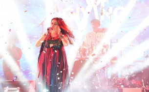 Singer Sona Mohapatra’s electrifying presence lit up the stage