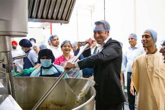 Stirring more than meals, bringing everyday nourishment and hope