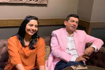 Mr Sanjeev Kapoor and Mrs Alyona Kapoor in attendance.