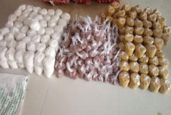 Groceries ready for supply