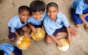 Let's ensure them a nutritious meal every day