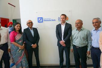 Dignitaries gather for a photograph